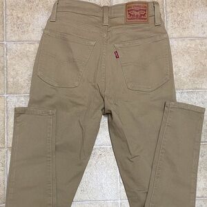 Levi's Women’s Khaki Chino Pants Jeans Size 26 x 30